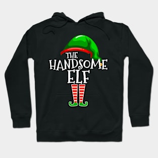 Handsome Elf Group Matching Family Christmas Gifts Holiday Hoodie